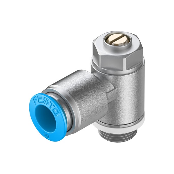 One-Way Flow Control Valve GRLA-1/4-QS-10-D